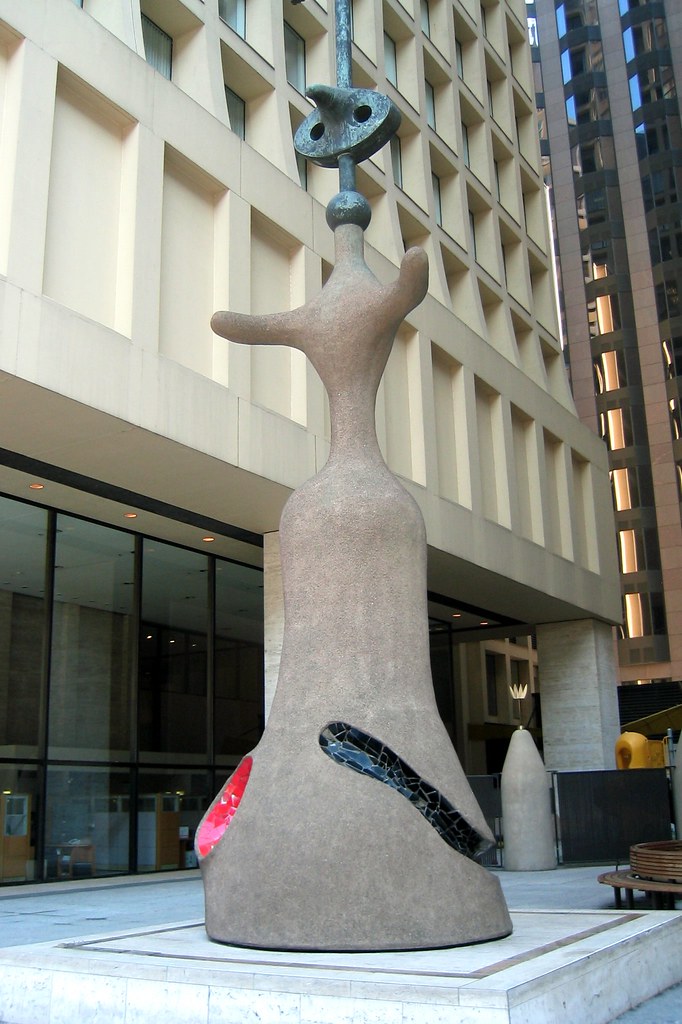 Chicago Miro's Chicago Originally called The Sun, the Moo… Flickr