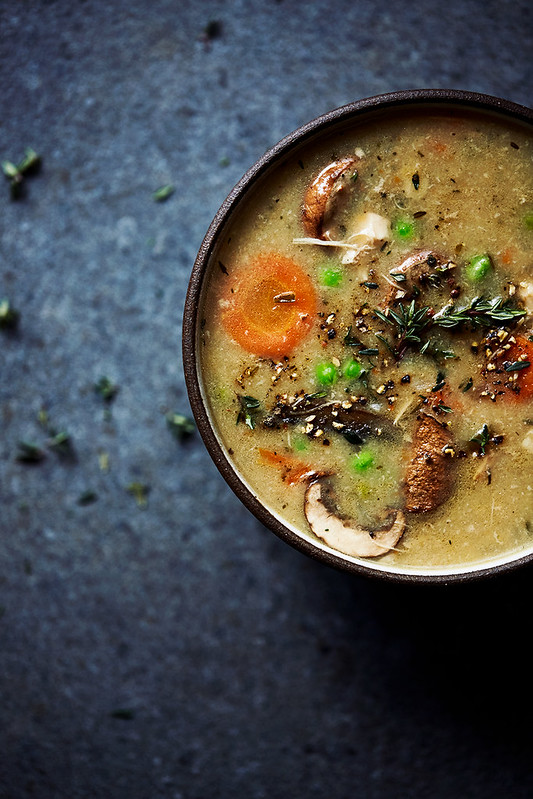 Instant Pot Creamy Chicken Vegetable Soup {Glutenfree, Paleo, Dairyfree}