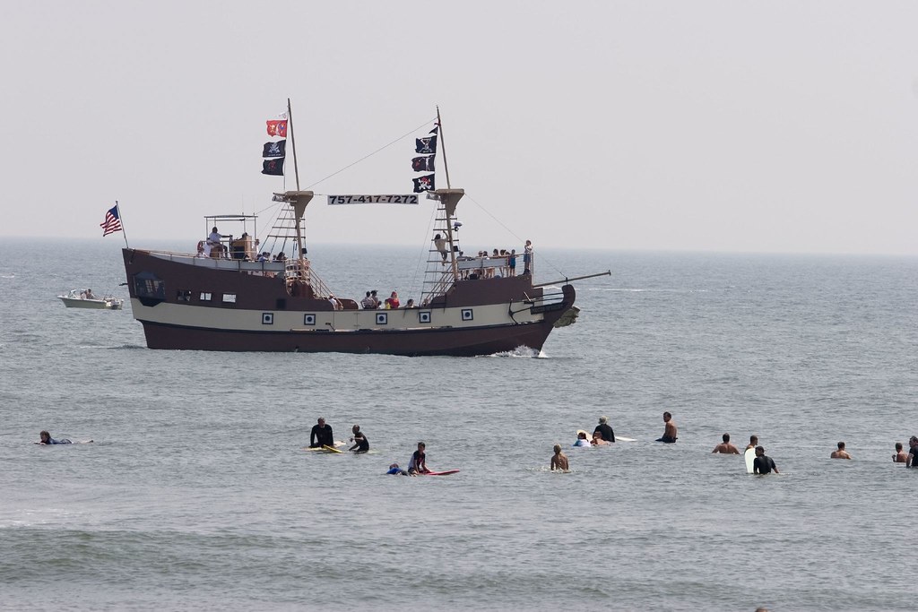 Pirate ship at Virginia Beach, VA; Rudee Inlet IMG_1838
