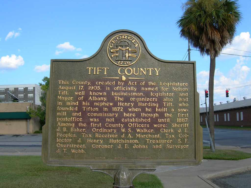 Tift County Historic Sign Tifton, Jimmy Emerson, DVM Flickr