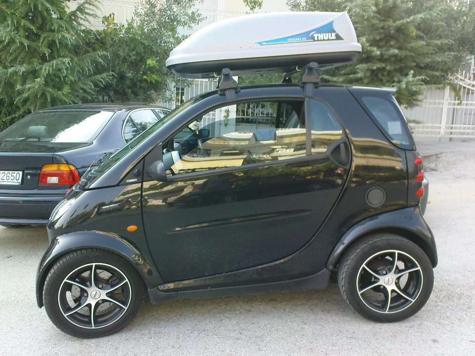 Smart Fortwo Roof Bars 12.300 About Roof