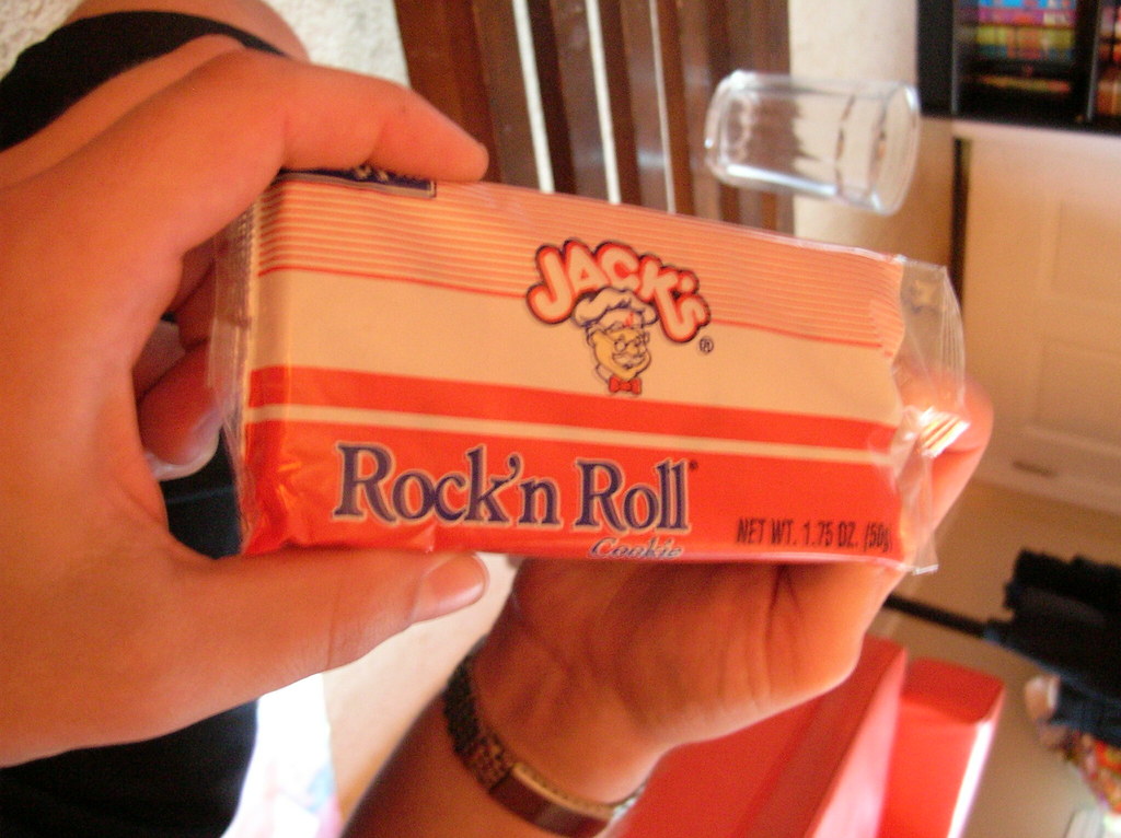 Jack's "Rock n' Roll" cookie When we saw this in a truck s… Flickr