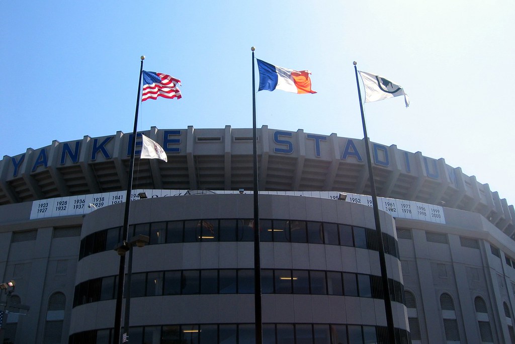 NYC Bronx Yankee Stadium Main Gate The blue Yankee St… Flickr