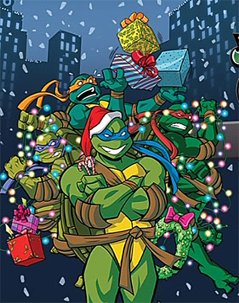 TEENAGE MUTANT NINJA TURTLES COWABUNGA CHRISTMAS!" // D… Flickr