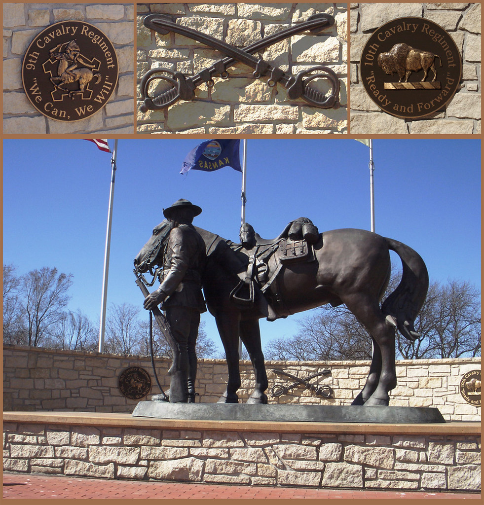Buffalo Soldier Monument Junction City KS View Large Thi… Flickr