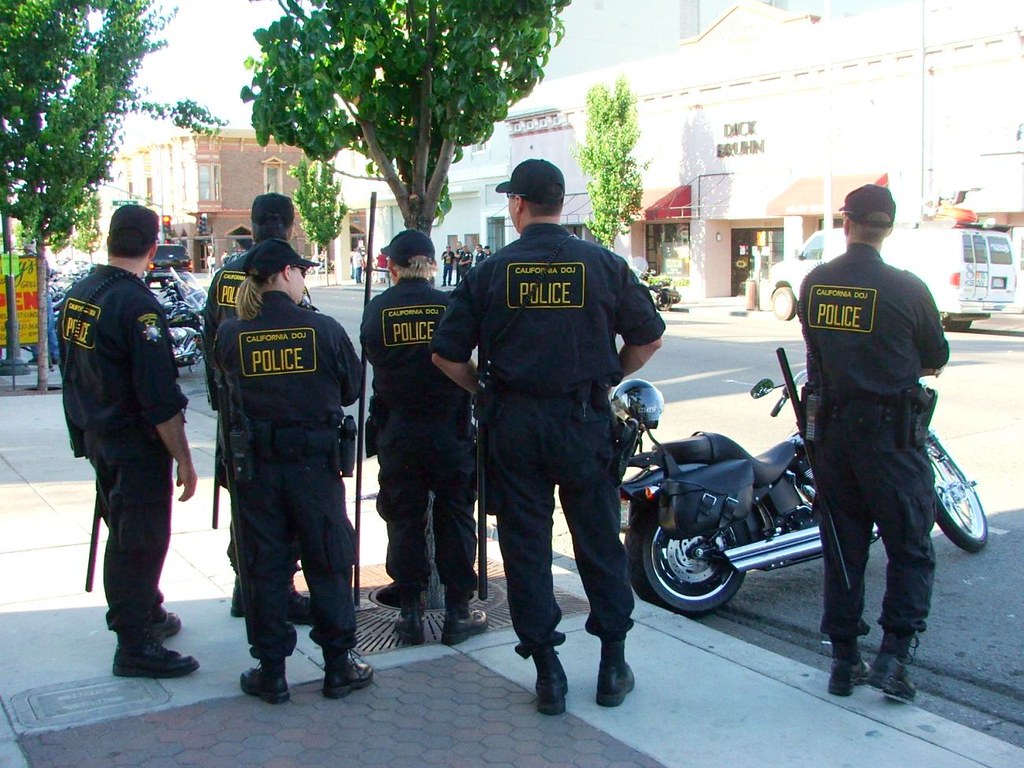California Department of Justice police, San Benito Street… Flickr