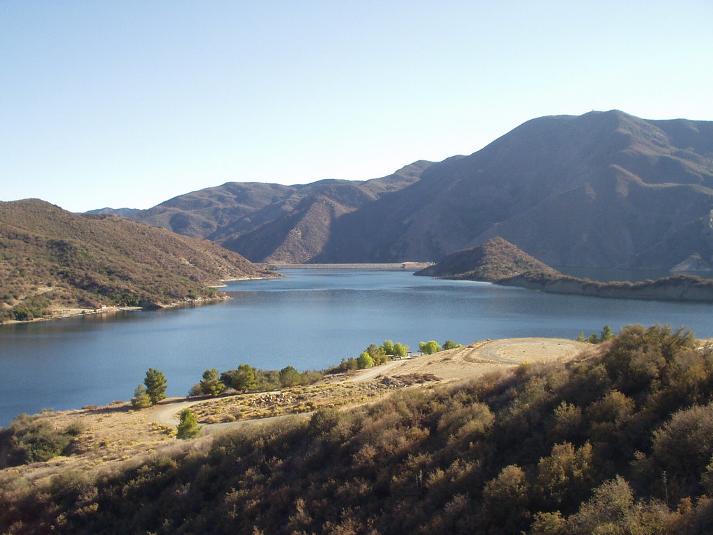 Pyramid Lake (1) Pyramid Dam, Los Angeles County, CA tennisbear