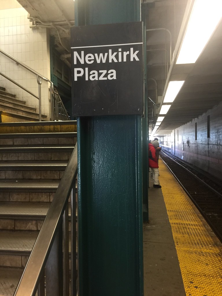Newkirk Subway Station Newkirk Plaza is an express station… Flickr