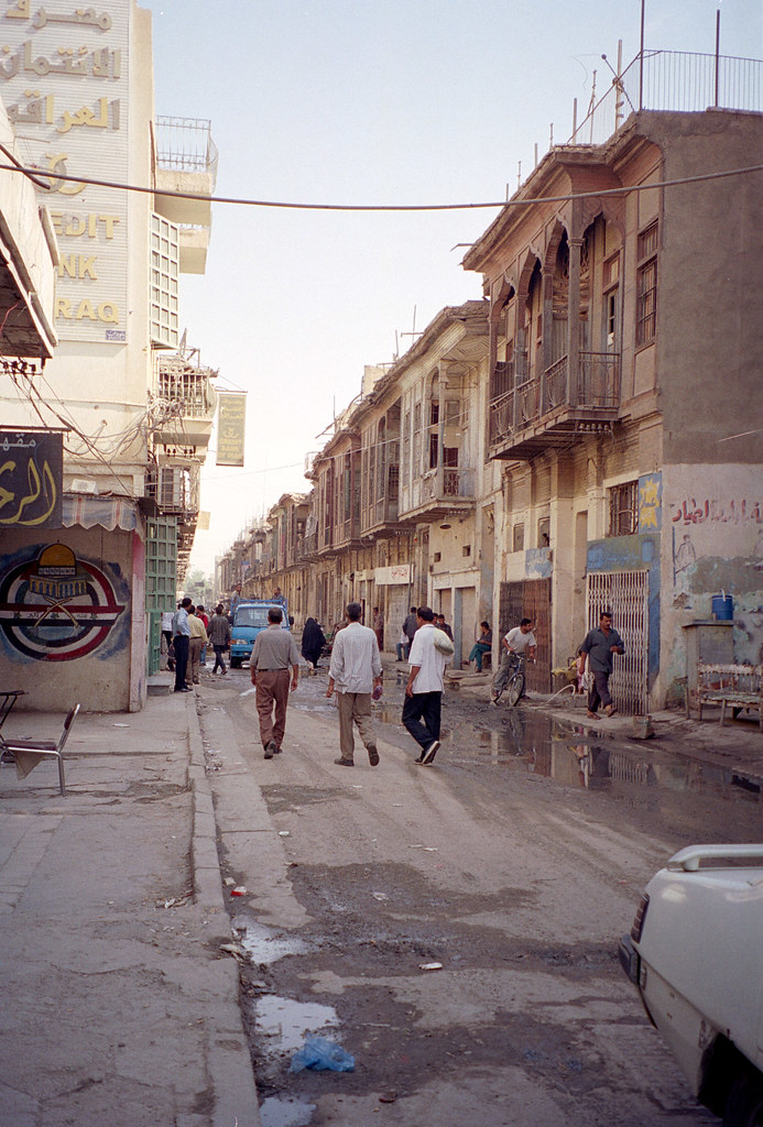 Iraq Baghdad 1609 Street in downtown Baghdad. Flickr