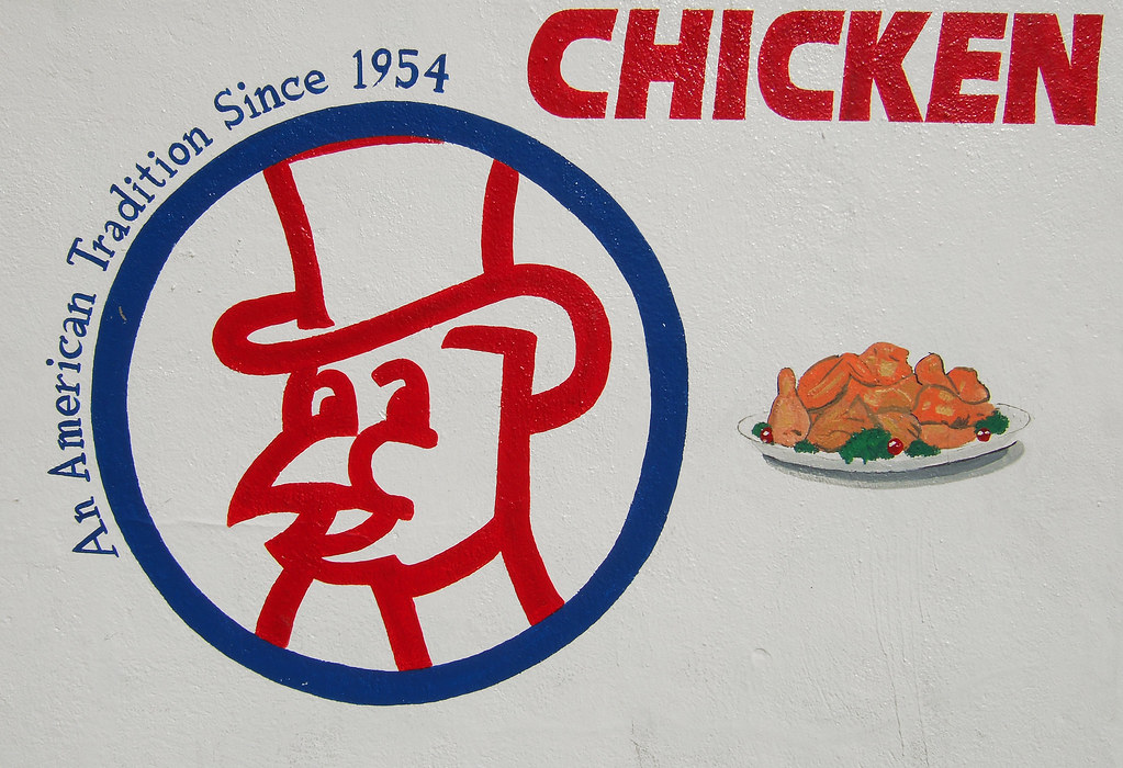 Chicken with top hat Roger Jones Flickr