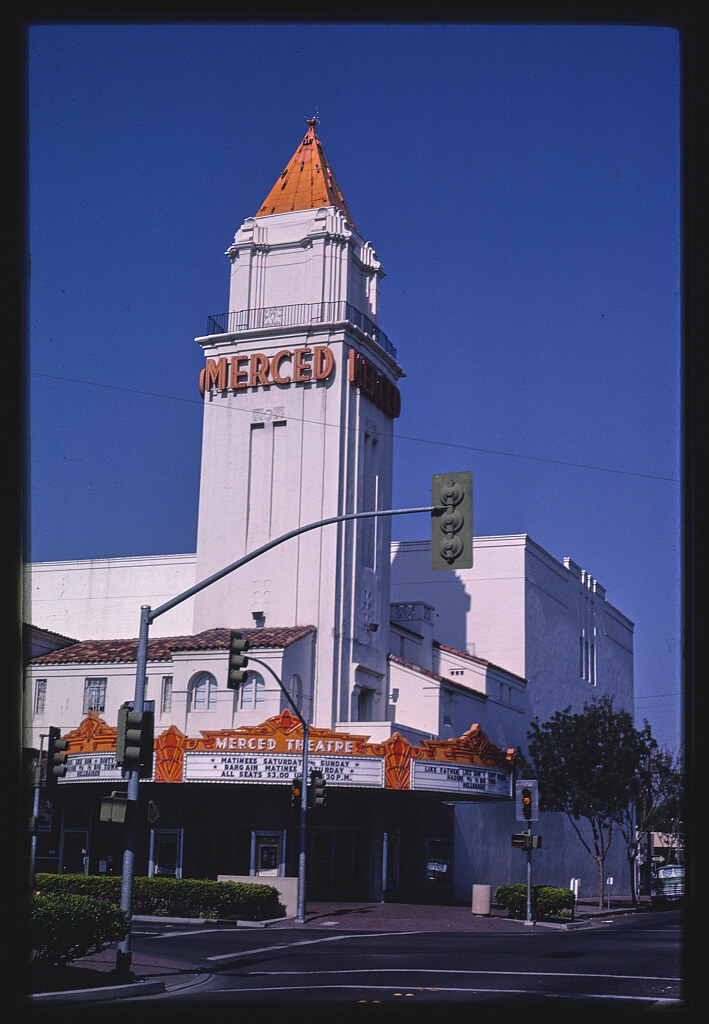 Merced Theater, Main Street, Merced, California (LOC) Flickr