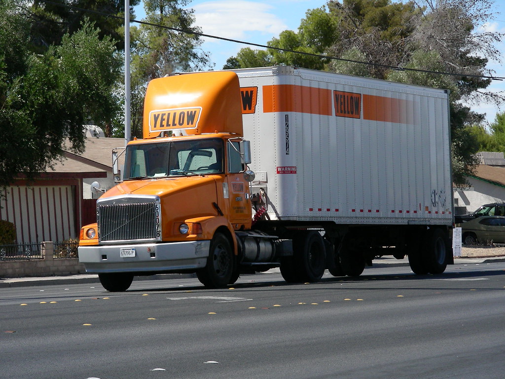 Yellow Freight Volvo truck of Yellow Freight on Eastern Av… Flickr
