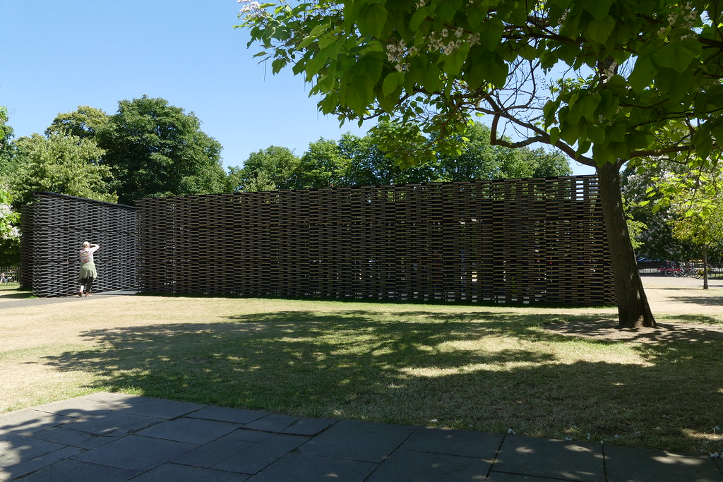 Serpentine Gallery Pavilion 2018 Designed By Frida Escobed Flickr