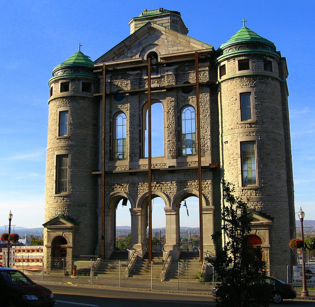 Église SaintVincentdePaul Church, Québec. This church w… Flickr