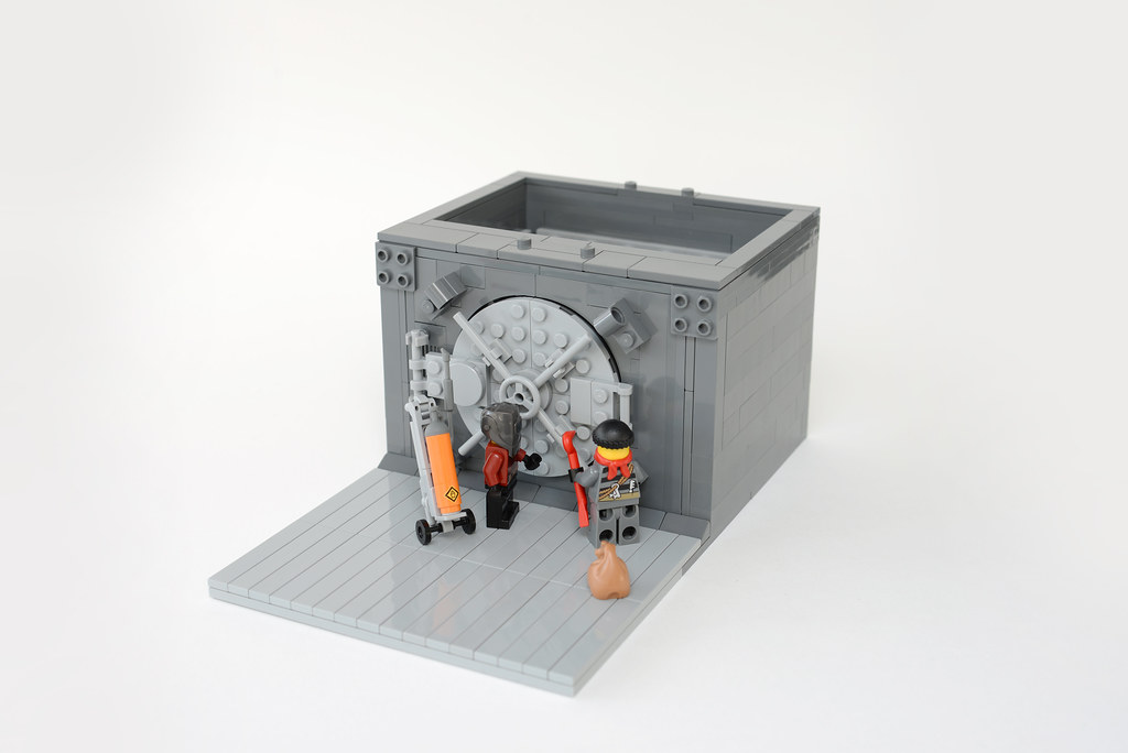 Lego Bank safe atana studio Lego Bank Safe Coffrefort b… Flickr