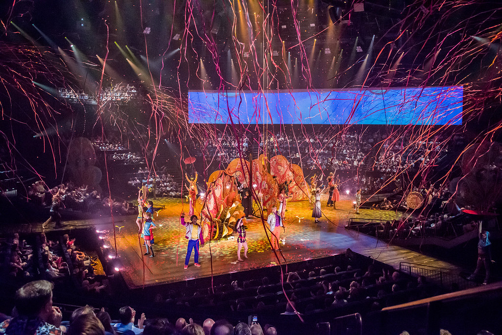 The Beatles "LOVE" by Cirque du Soleil at the Mirage in La… Flickr