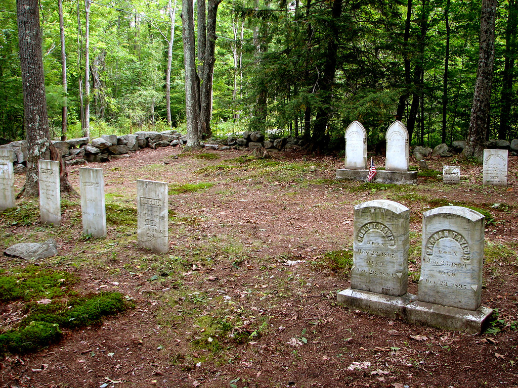 Taylor cemetery near Sanbornton, NH Marinell Turnage Flickr
