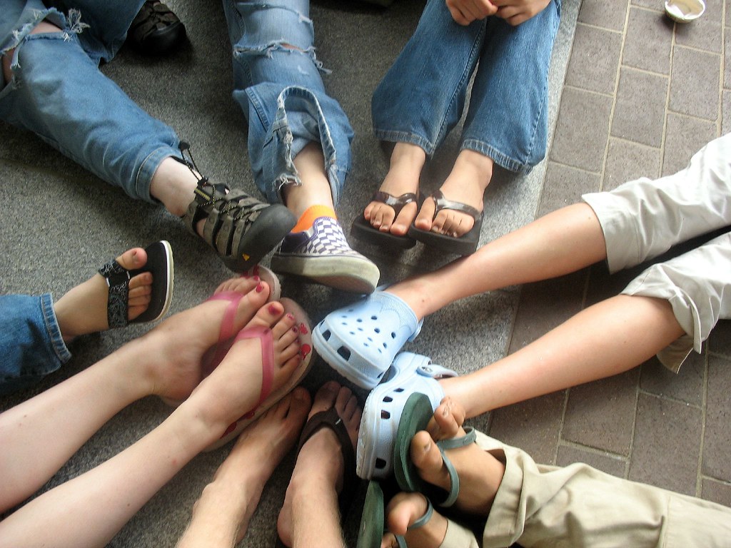 Circle of Feet Andrew Euell Flickr