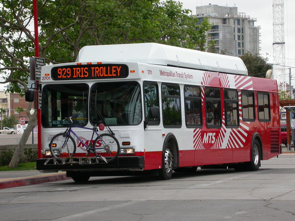 New San Diego Bus Brand new 2005 New Flyer C40LF CNGpower… Flickr