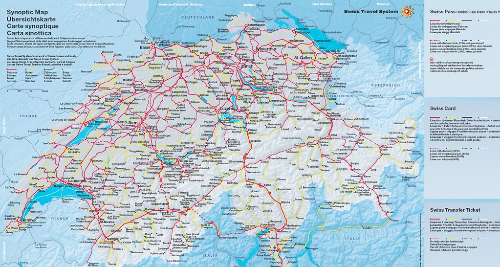 Zug Schweiz Karte swiss rail map tikitirawa Flickr