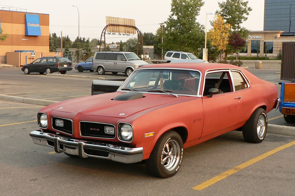 Last GTO 1974 Pontiac GTO, the last year of production for… Flickr
