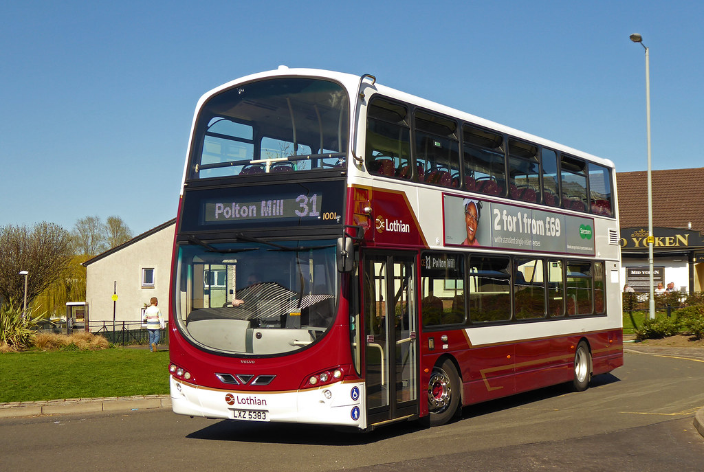 East Craigs visitor... Lothian Buses CE 1001 was seen toda… Flickr