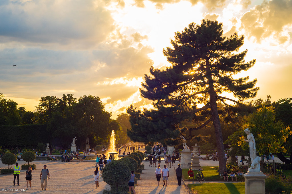 Jardin Des Tuileries Paris France Ded Pihto Flickr