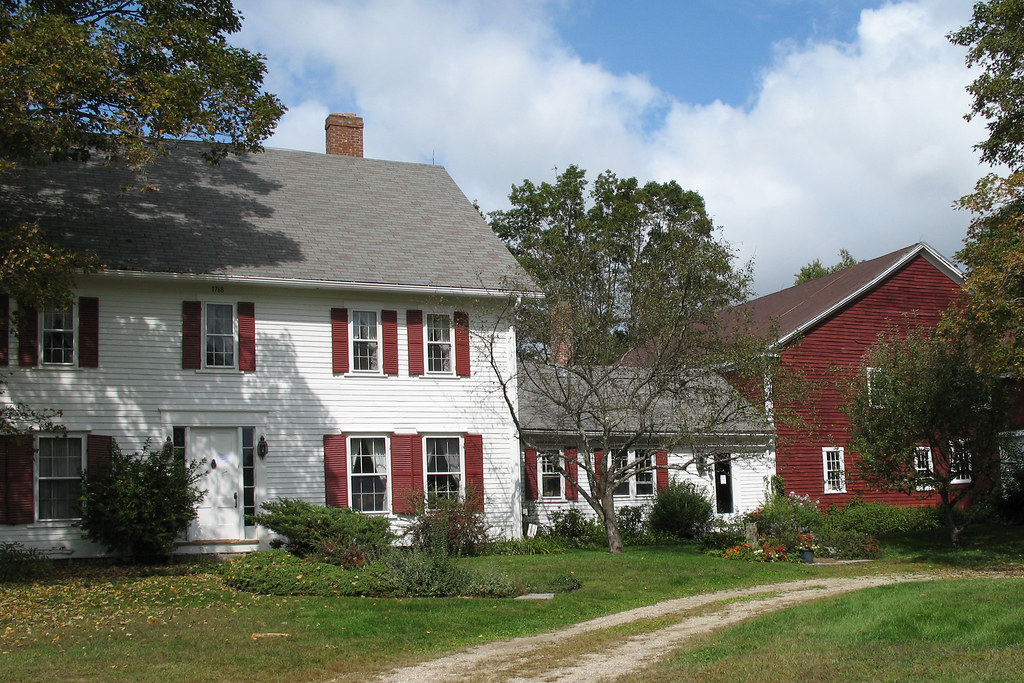 nhfarmhouse New Hampshire Farm House and Red Barn. See whe… Flickr
