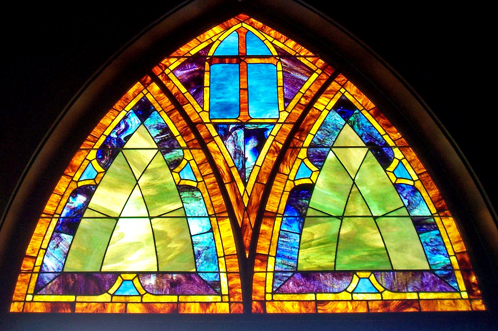 Kauai Church Stained Glass Stained glass windows in the Wa… Flickr