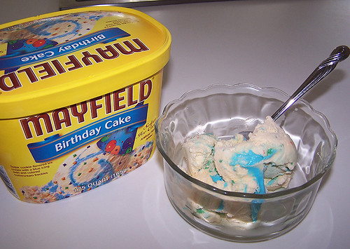Mayfield Birthday Cake Ice Cream Seriously, the BEST ice