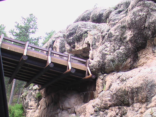 Needles highway Pigtail bridge One of the 'pigtail' bridge… Flickr