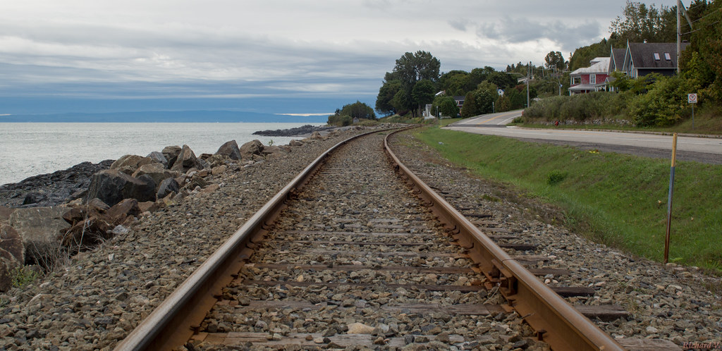 Panorama Du Chemin De Fer Charlevoix P Q Canada 7303 Flickr