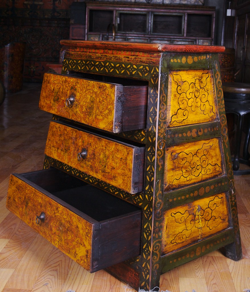 Tibetan Furniture Newest Tibetan Furniture, Ches… Flickr