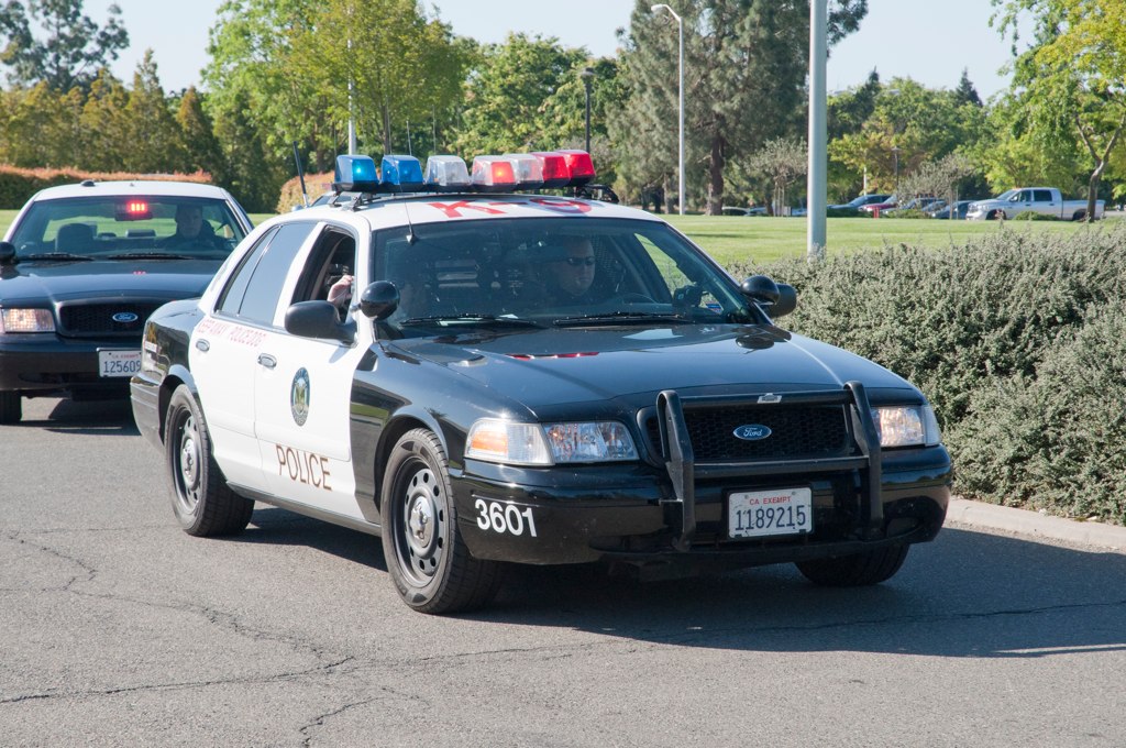 Riverside Police Car Driving By Code A Riverside police of… Flickr