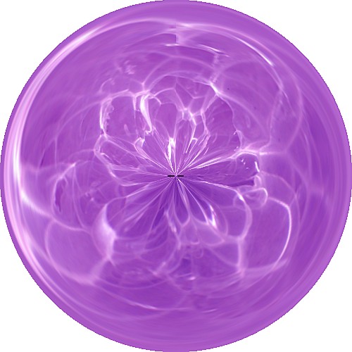 Purple Sphere Created with Ann Flickr