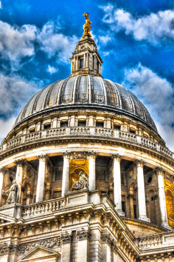 Dome of St Paul's Cathedral London England Dome of St Pa… Flickr
