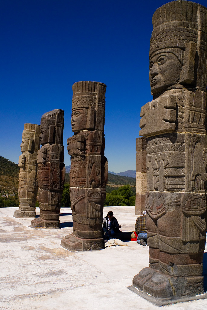 Atlantes de Tula Tula archeological site, Hidalgo, Mexico.… Rob