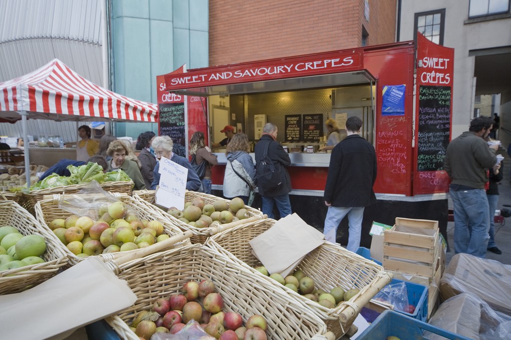 FARMER'S MARKET TEMPLE BAR Temple Bar Food Market is any g… Flickr