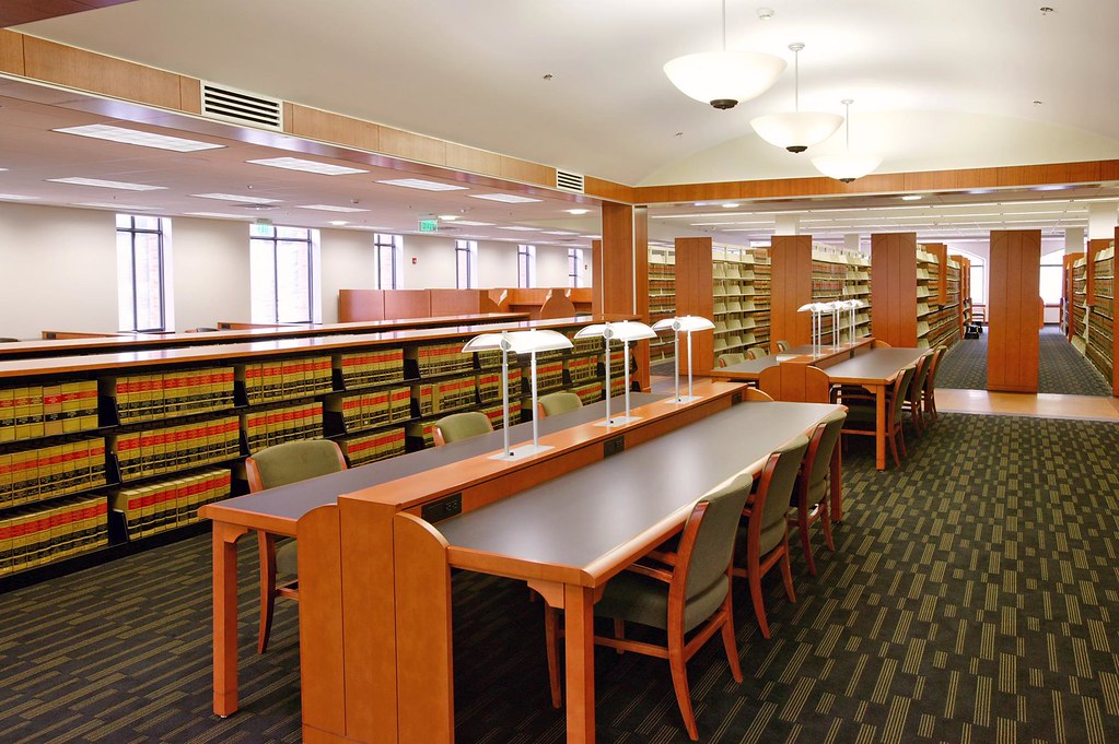 The Wolf Law Library, Reading Room Tables First floor Read… Flickr