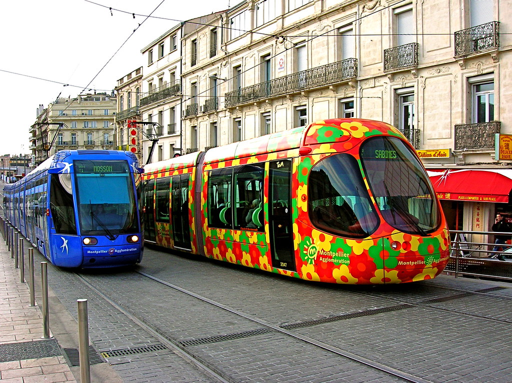 Tramway Ligne 1 et 2 France (Montpellier) Bientôt ligne … Flickr