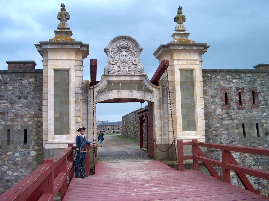 Fort Louisbourg Main Gate 040 Nova Scotia Cape Breton Isla… Flickr