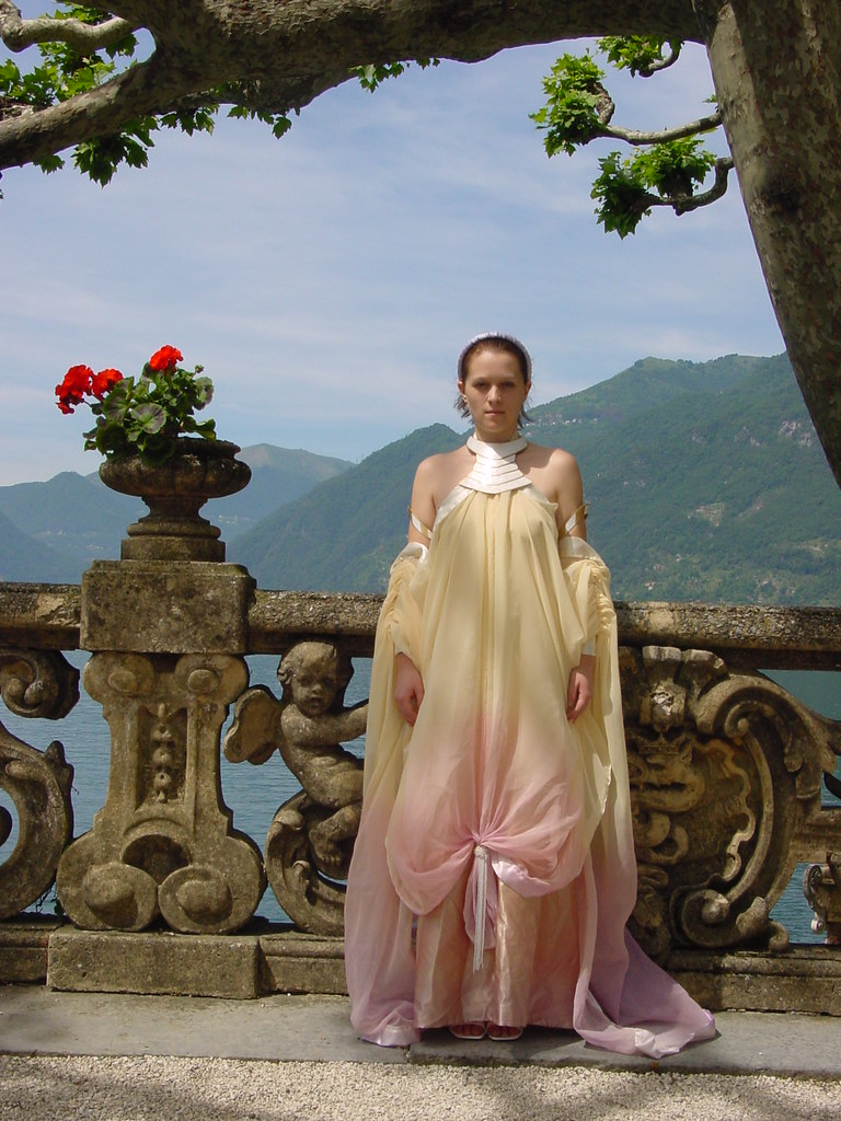 Padme' Amidala Lake Retreat arrival gown Kristy at Villa B… Flickr