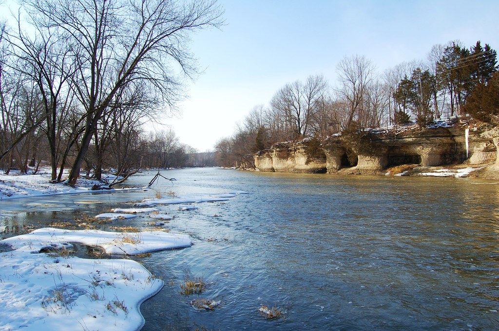 Seven Pillars...Peru, IN. Mississinewa River Mike Millspaugh Flickr