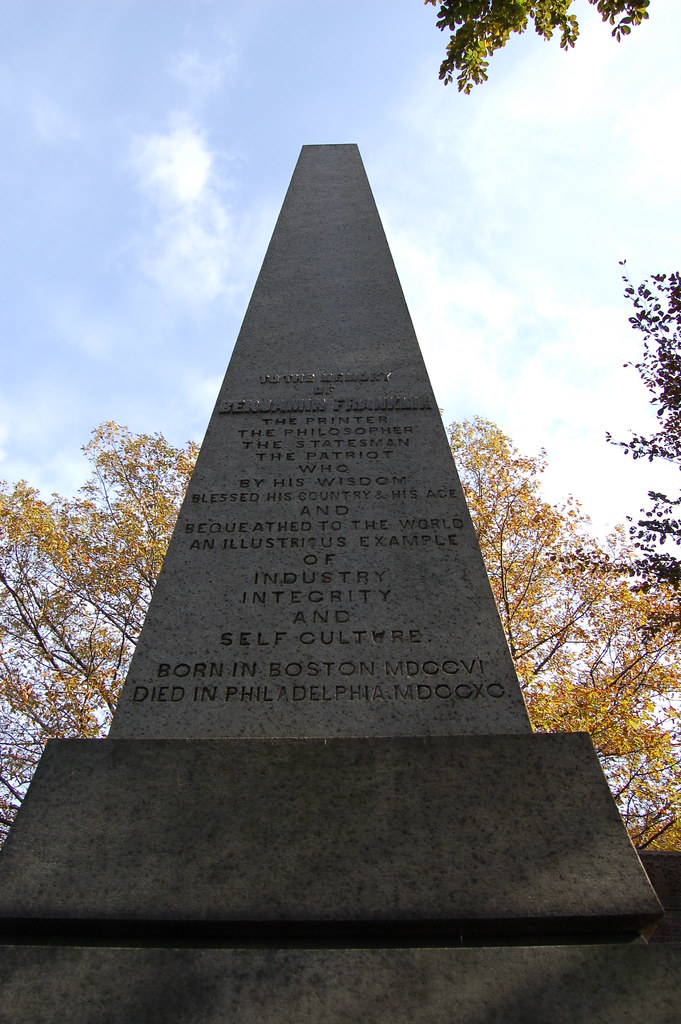 Benjamin Franklin Memorial Thomas Roessler Flickr