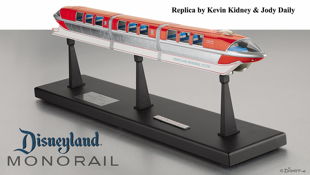 Disneyland 1959 Monorail Replica DISNEYLAND RED MONORAIL M… Flickr