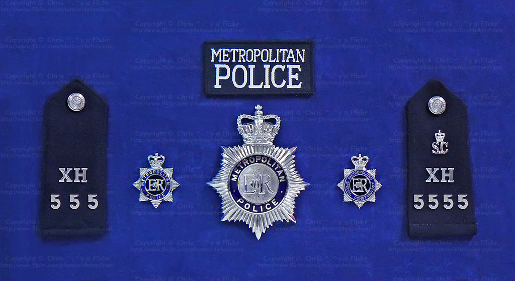 British London Metropolitan Police Badges & Patch 英國倫敦首都警務… Flickr