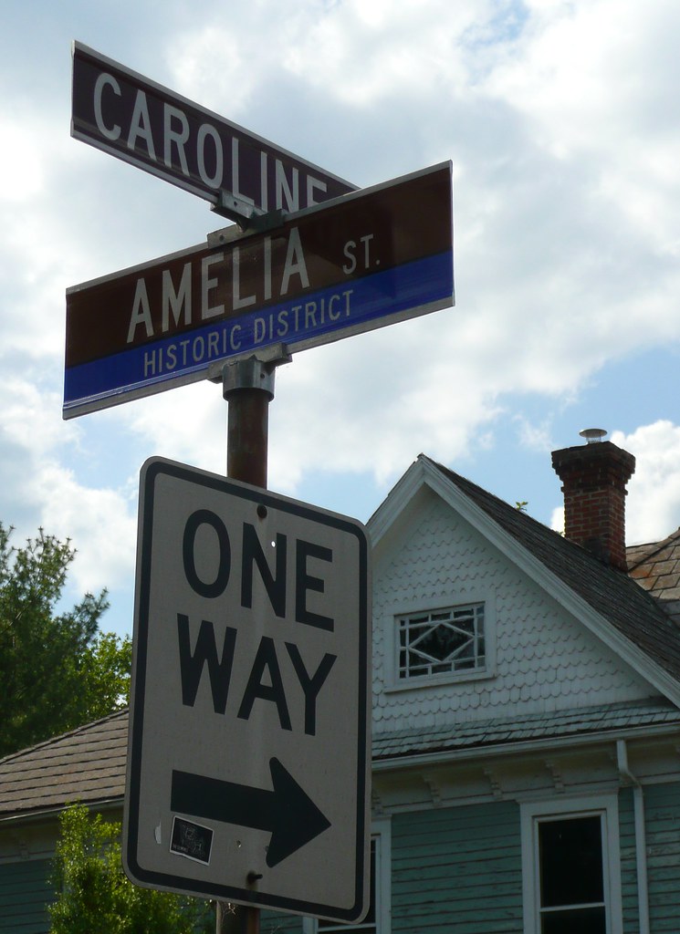 Fredericksburg, VA Historic District street signs In the F… Flickr