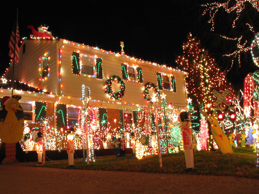 200,000 Christmas Lights If you want to see a video of thi… Flickr