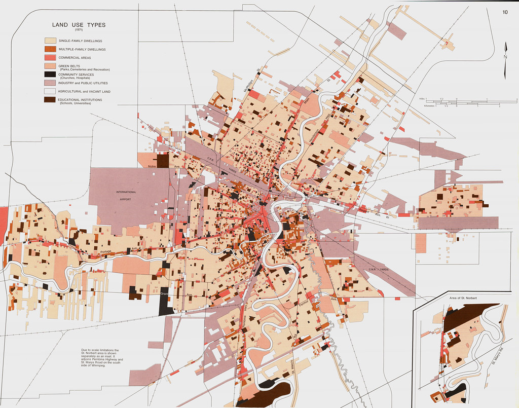 Winnipeg Land Use Types 1971 (1978) Weir, Thomas R. [Winni… Flickr
