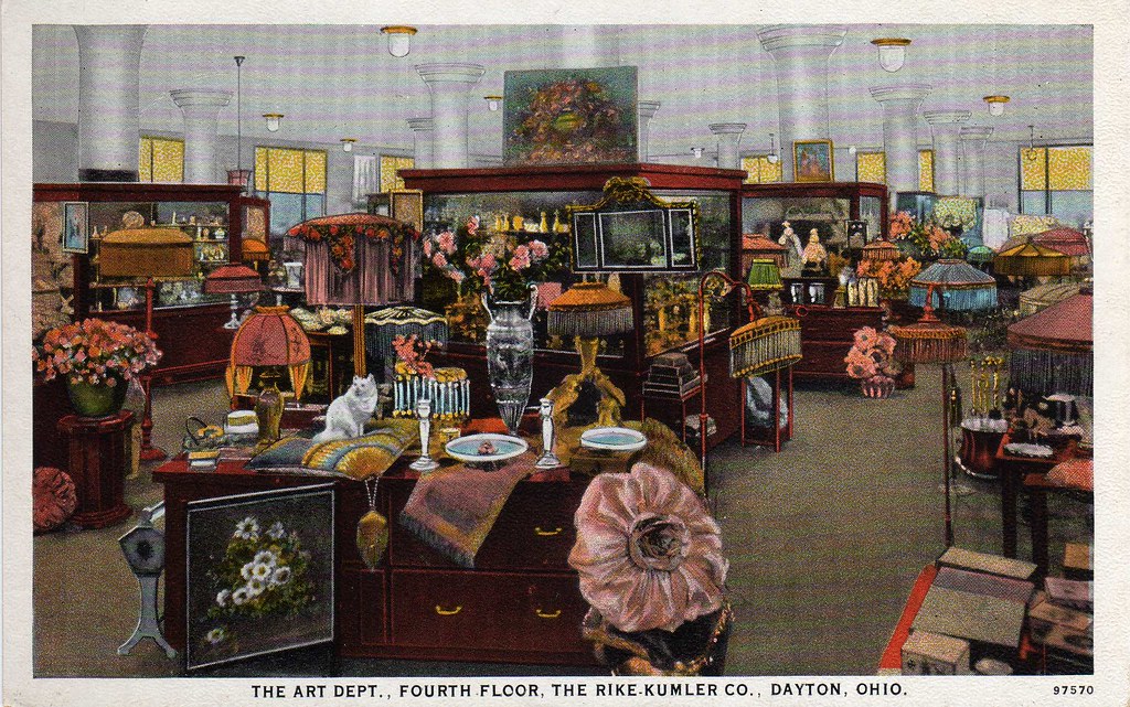 Art Department at Rike Kumler Postcard The art department … Flickr